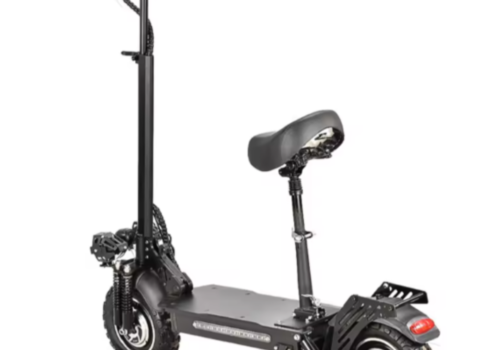 Acceleration motor foldable electric scooter with 11-inch off-road wide tire