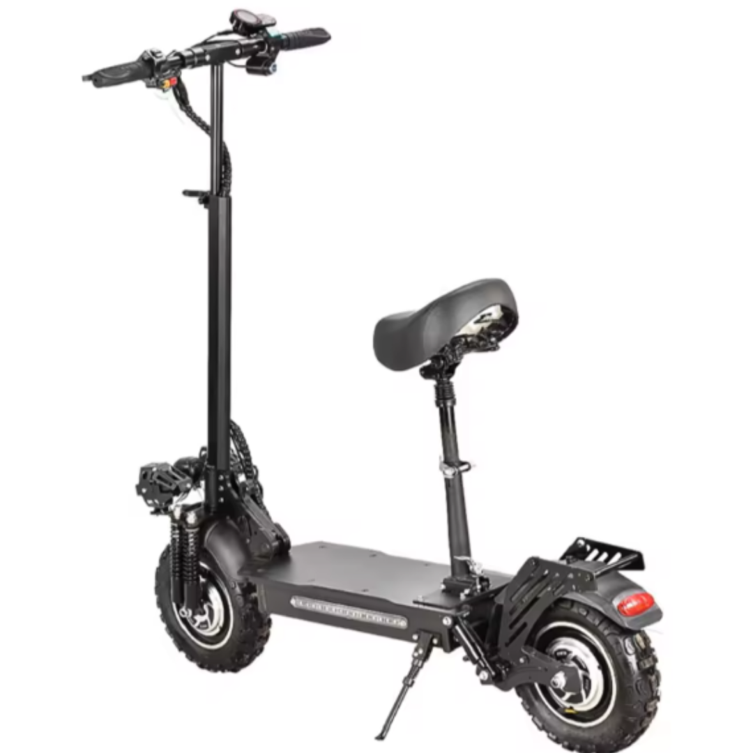 Acceleration motor foldable electric scooter with 11-inch off-road wide tire
